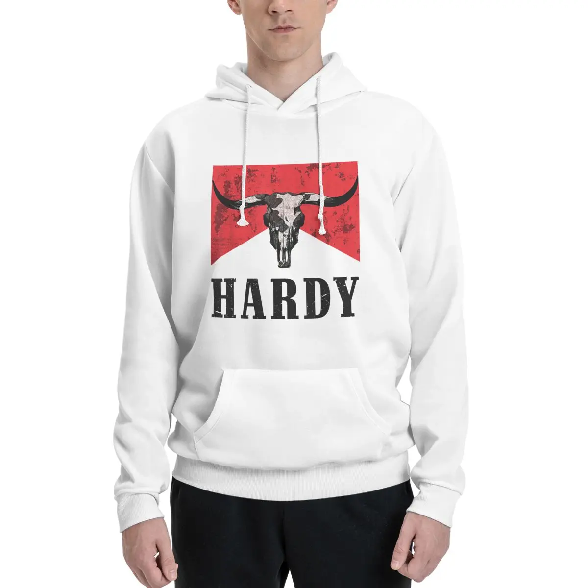 

Hardy I Woke Up On The Wrong Side Of The Truck Polyester Hoodie Men's Women's Sweater Size XXS-3XL