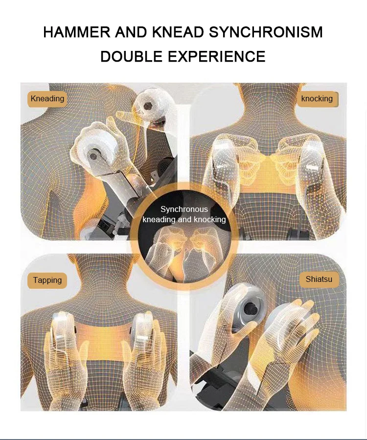 Mini Rotating Genuine Leather Massage Chair  Manipulator Recliner Massage Sofa Special For Lady 4