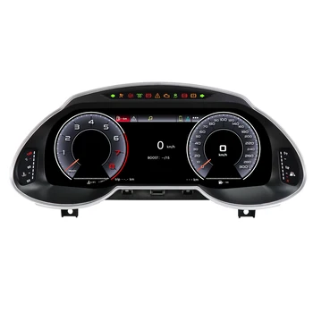Panel de tablero LCD automático Hizpo 12.3 para Audi Q5 2009-2018, pantalla digital de instrumentos, velocímetro, cabina virtual. 1