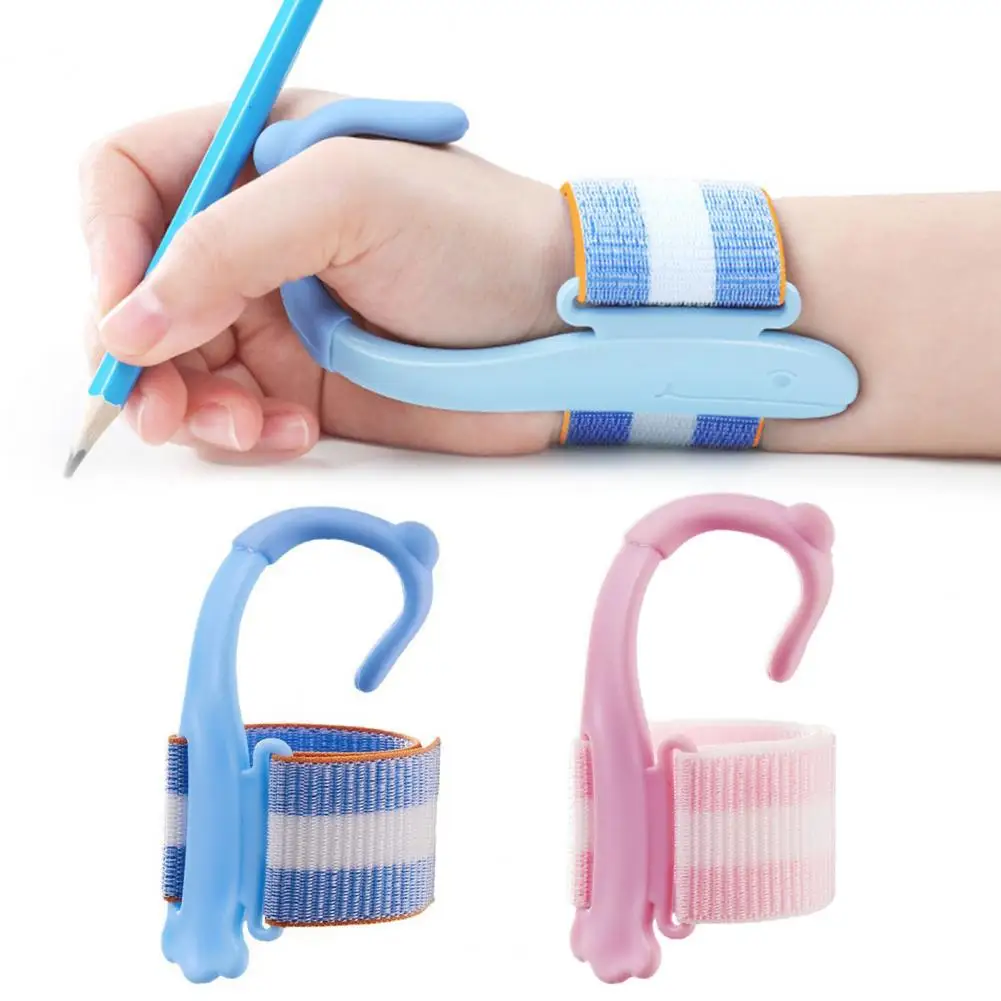 Pen Corrector Writing Posture Trainer With Finger Grips For Student