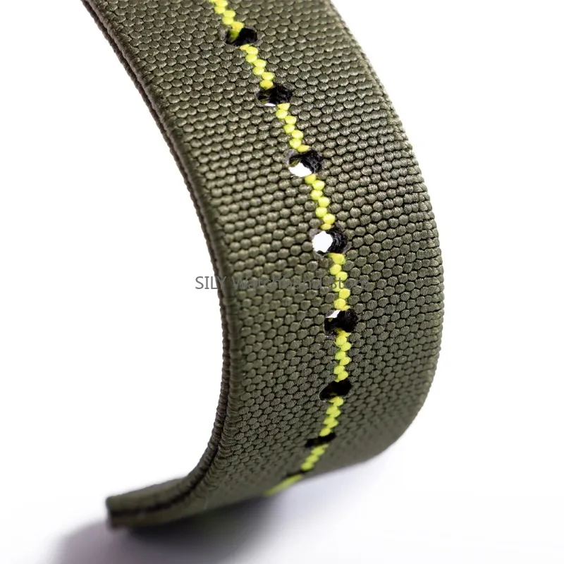 Versatile Nylon Sport Strap – Military-Grade Woven Elastic Bracelet with Quick Release