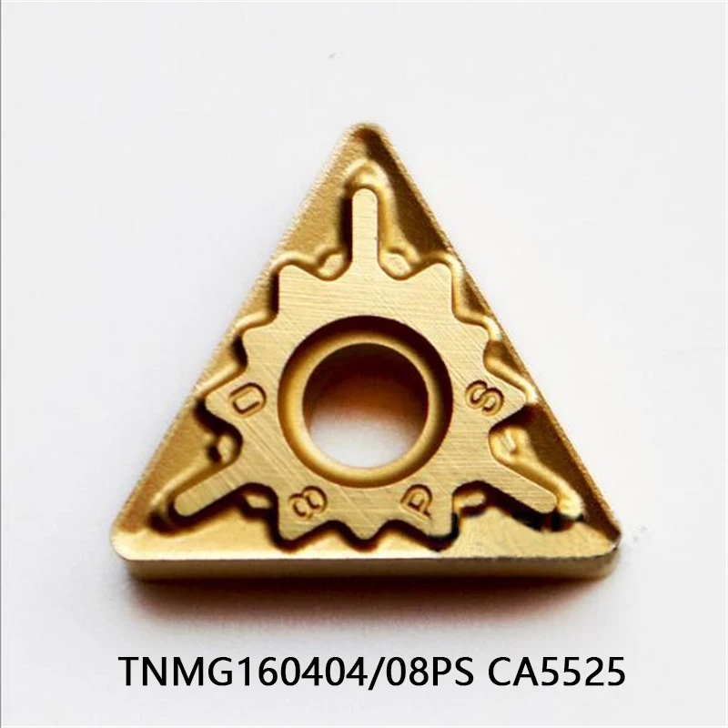 

Original TNMG 160404 160408 TNMG160404PS TNMG160408PS CA5525 Carbide Inserts for Steel TNMG160404 TNMG160408 PS Lathe Cutter CNC