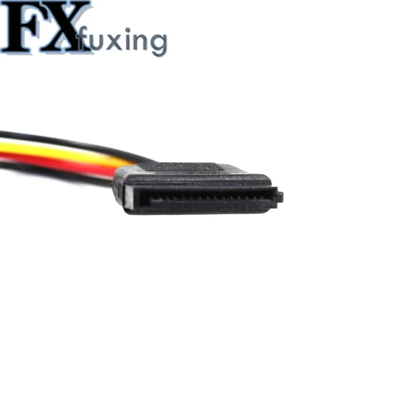 MEETOOT 2 Pezzi Cavo Alimentazione IDE 4Pin A SATA 1 A 5 Splitter – 18AWG, 20cm+10cm, Per Hard Disk E Server