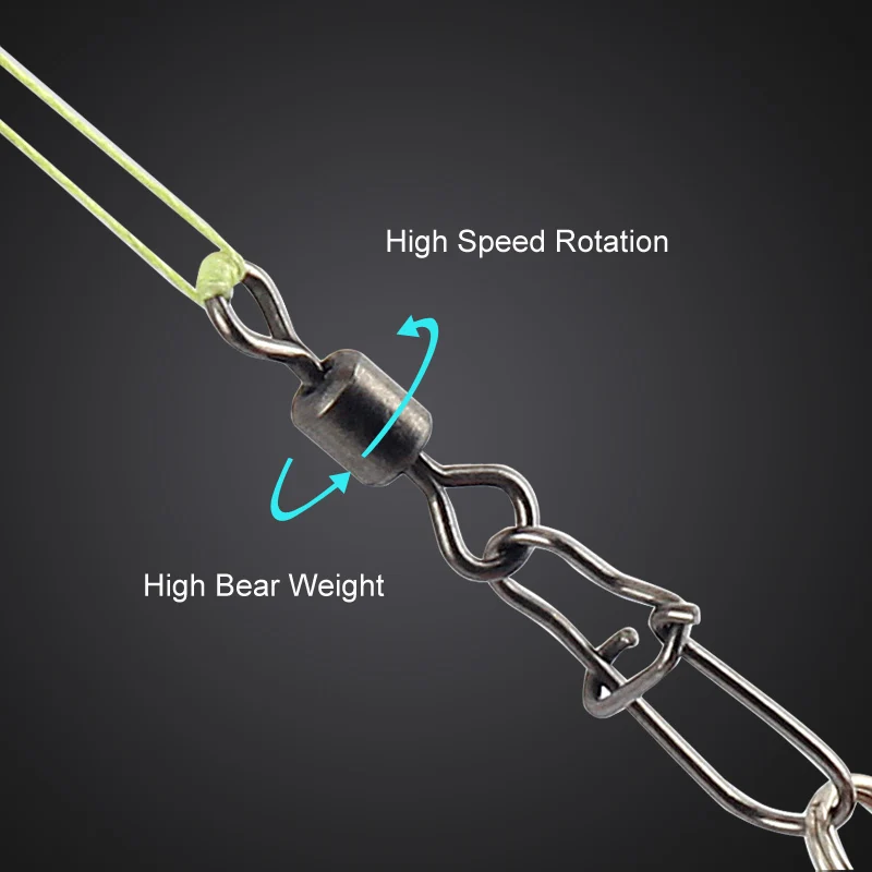 Stainless Steel Fishing Swivel Connectors 5