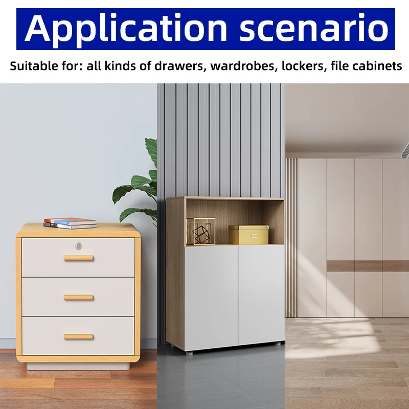 RFID Smart Drawer Storage Cabinet Lock Battery Driven Low Battery Reminder Set Open Multiple Locks One Card smart lock electronic lock