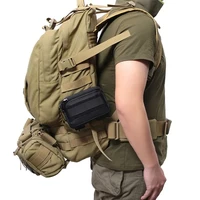 Molle Admin Pouch Compact EDC Utility Gadget Gear Pocket Waterproof Carry Accessory EDC Belt Hanging Waist Bag 2
