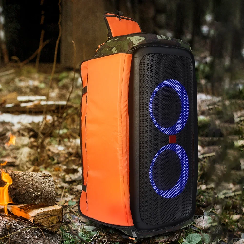 Speaker Bag Travel Case Adjustable Strap Portable Speaker Carry Tote Bag Backpack Travel Storage Case For JBL Partybox Stage 320