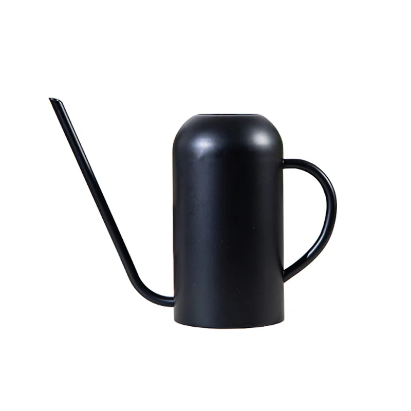 Stainless Steel Watering Pot Gardening Potted Small Watering Can Use Handle Perfect For Flower Plants Shower For Garden