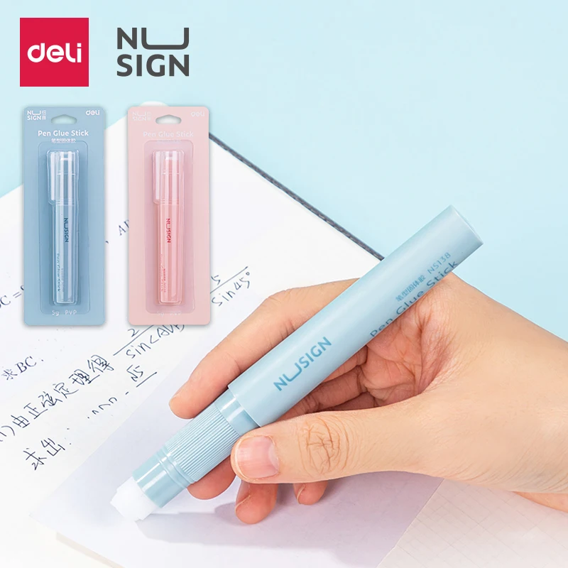 델리 펜 타입 고체 접착제 스틱, 고점도, 학생 DIY 용품, 휴대용, 귀여운 투명 솔리드 접착제, 학용품