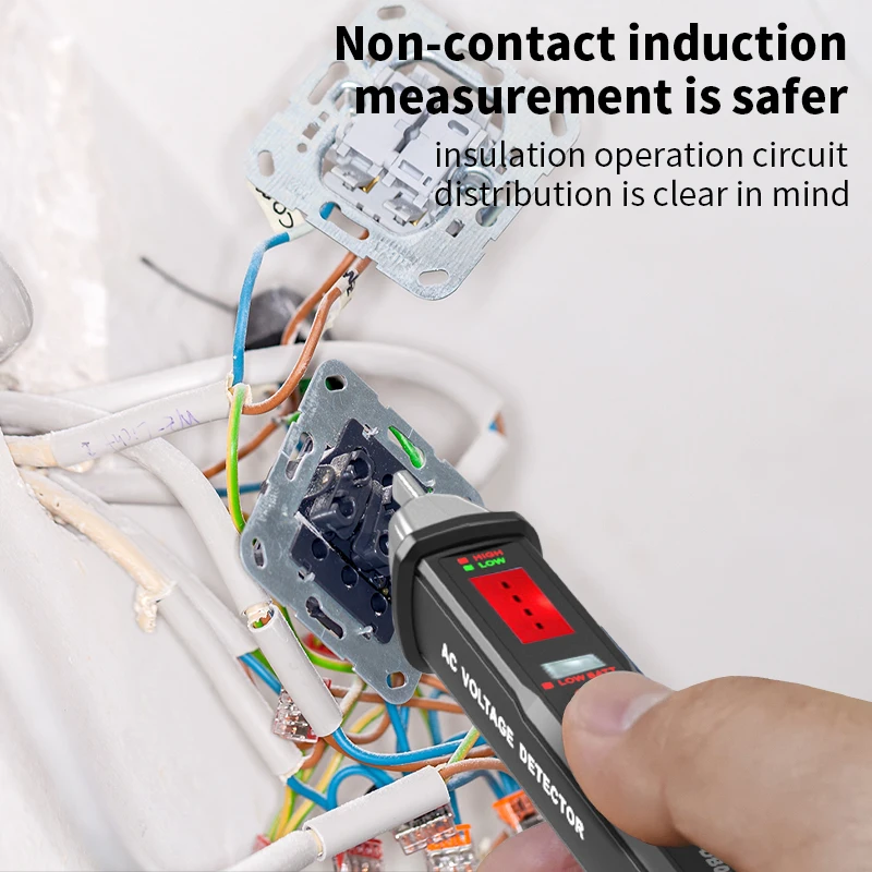 ZOYI ZT-DB03 Voltage Tester with Ambient Temperature Display,Non