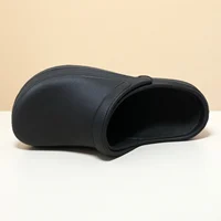 Sandales pour hommes avec semelles intégrées, confortables, légères, chaussures de travail imperméables pour chefs, chaussures d'infirmière pour femmes, pantoufles de jardin 3