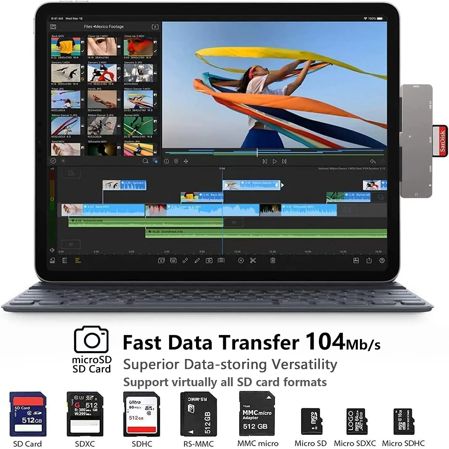 @ 30Hz, HDMI,USB3.0,PD 60W,USB C Data,3.5mm, SD,