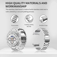 Bracelets en métal pour Samsung Galaxy watch 8/8 classique 40mm 44mm 46mm bracelet à maillons de poignet en acier inoxydable correa Galaxy watch 8 bandes 2