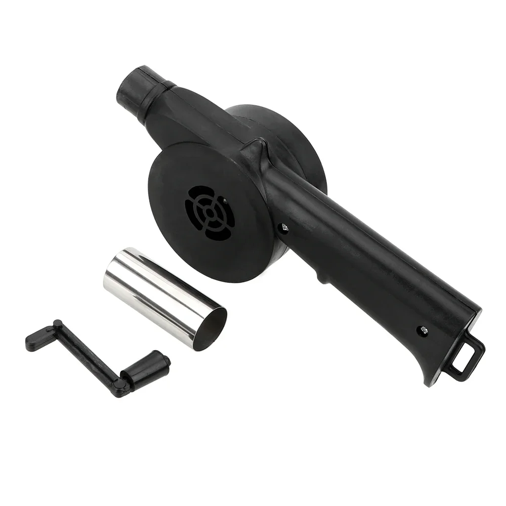 Portable Barbecue Fan BBQ Tools Fire Bellows Tools BBQ Accessories Hand-cranked Air Blower Picnic Camping Accessories barbecue blower