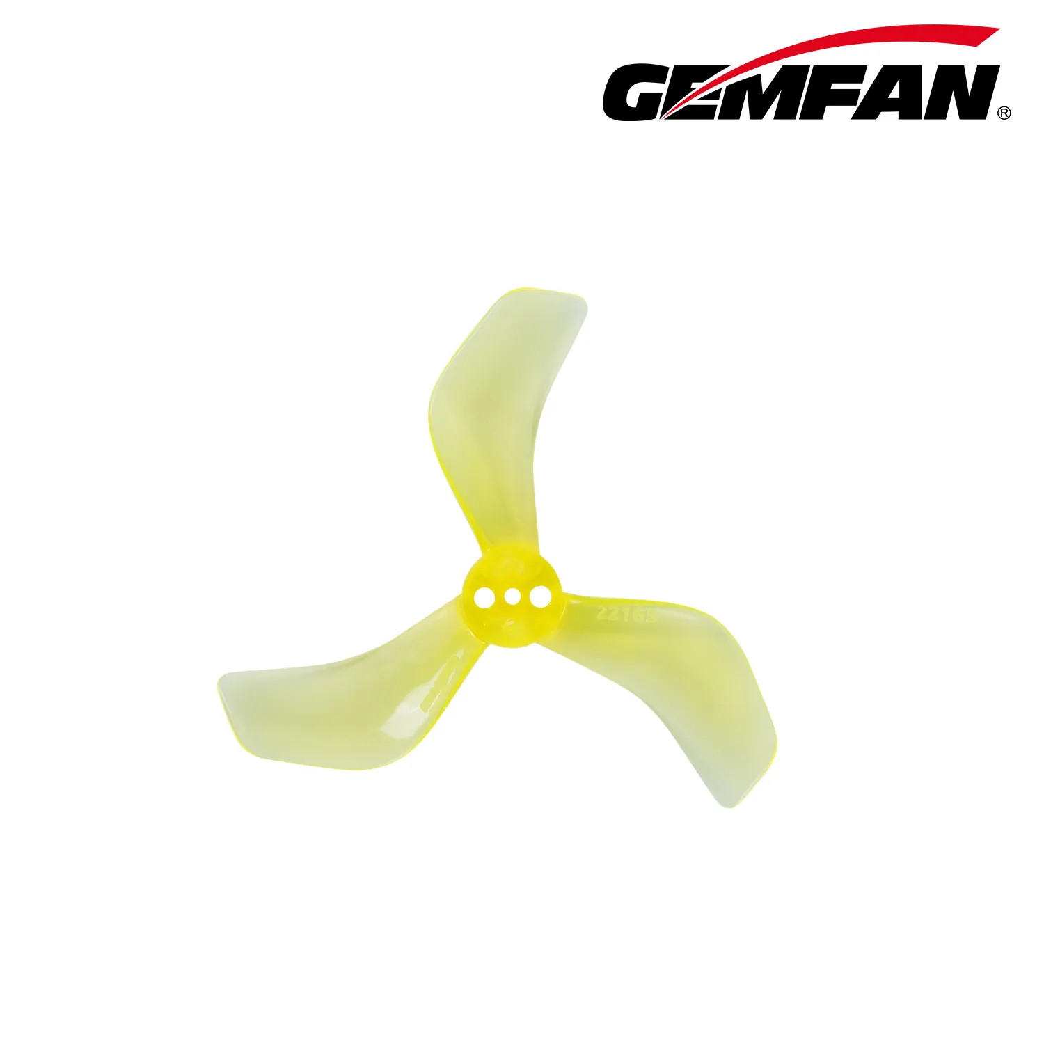 Pales d'hélices GEMFAN 2216S pour micro drone FPV, détails des fixations et du matériau