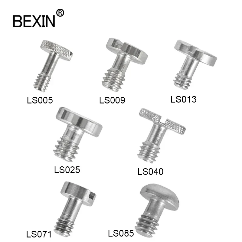 Camera Screw Mount Camera Screw Set 1/4 inch Quick Release Plate Screw DSLR Accessoriet Tripod Mount Adapter For DSLR Camera Tripod