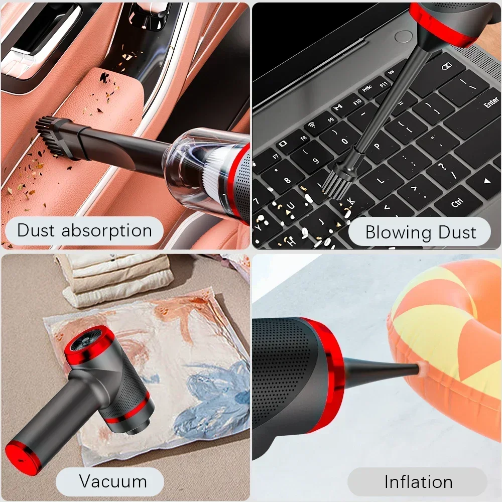 Handheld Wireless Portable Vacuum Cleaner 178000Pa for Car