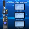 Baofeng UV-25 M Version 6-band Air Band Rx 3-band Tx Scrambler 10W Scrambler FM Vox 10km Walkie Talkie W/5200mAh USB-C Battery 3