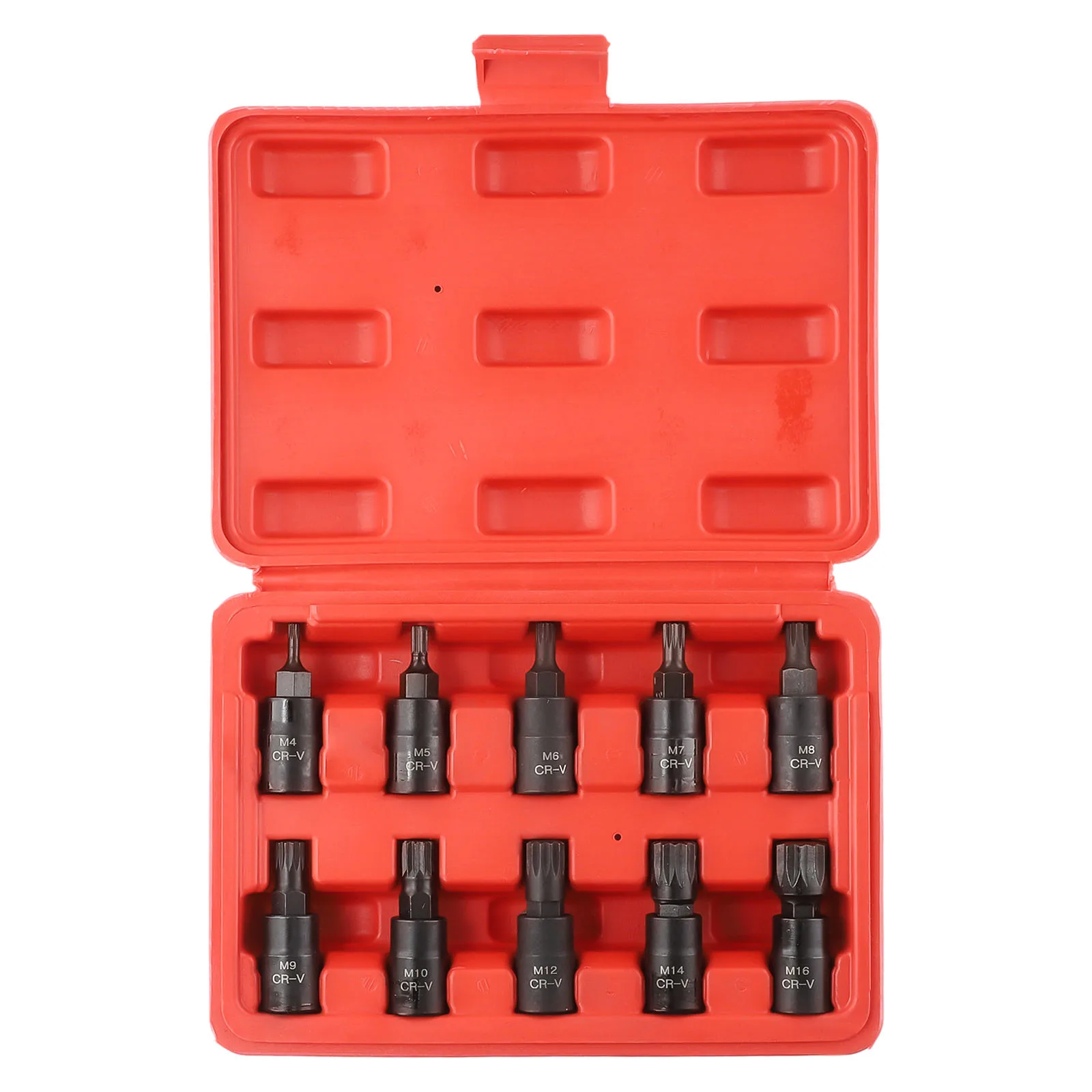 

10Pcs Socket Wrench 12 Point Universal 3/8 Square Drive M4-M16 Socket For Automobile Repairing Spanner Manual Tools Parts