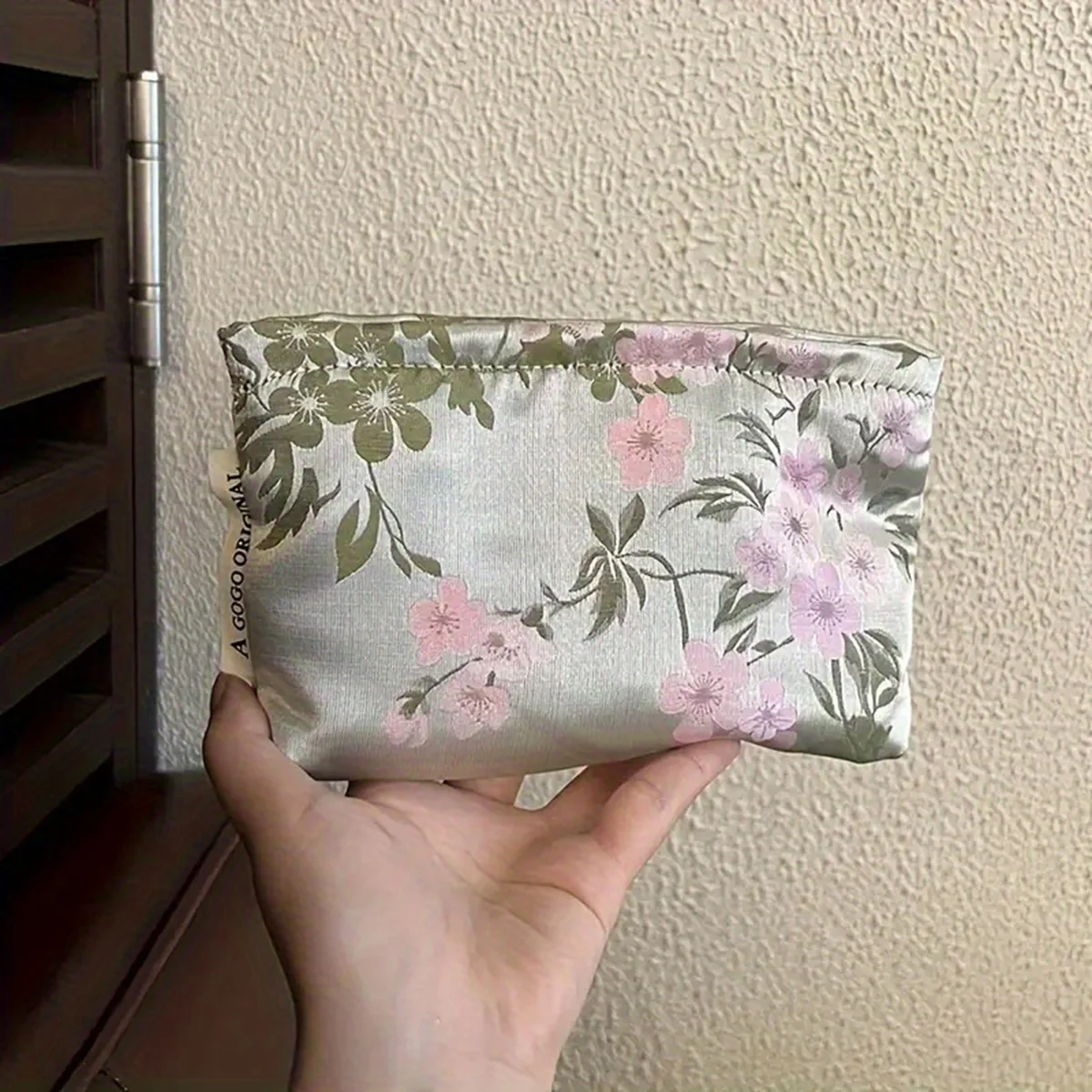 Borsa per il trucco, Borsa per prodotti per la cura della pelle, Borsa porta documenti, Borsa per articoli da toeletta, Borsa per il trucco portatile - immagine 3
