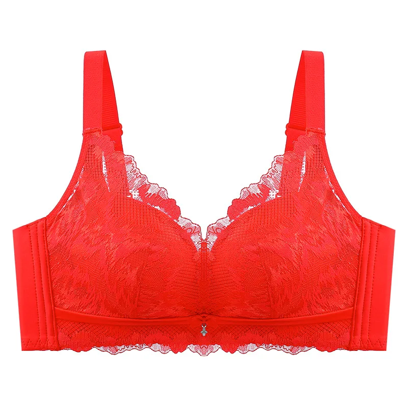 70-90A Thickened Cup Autumn Winter Adjustment Type Bra Gather