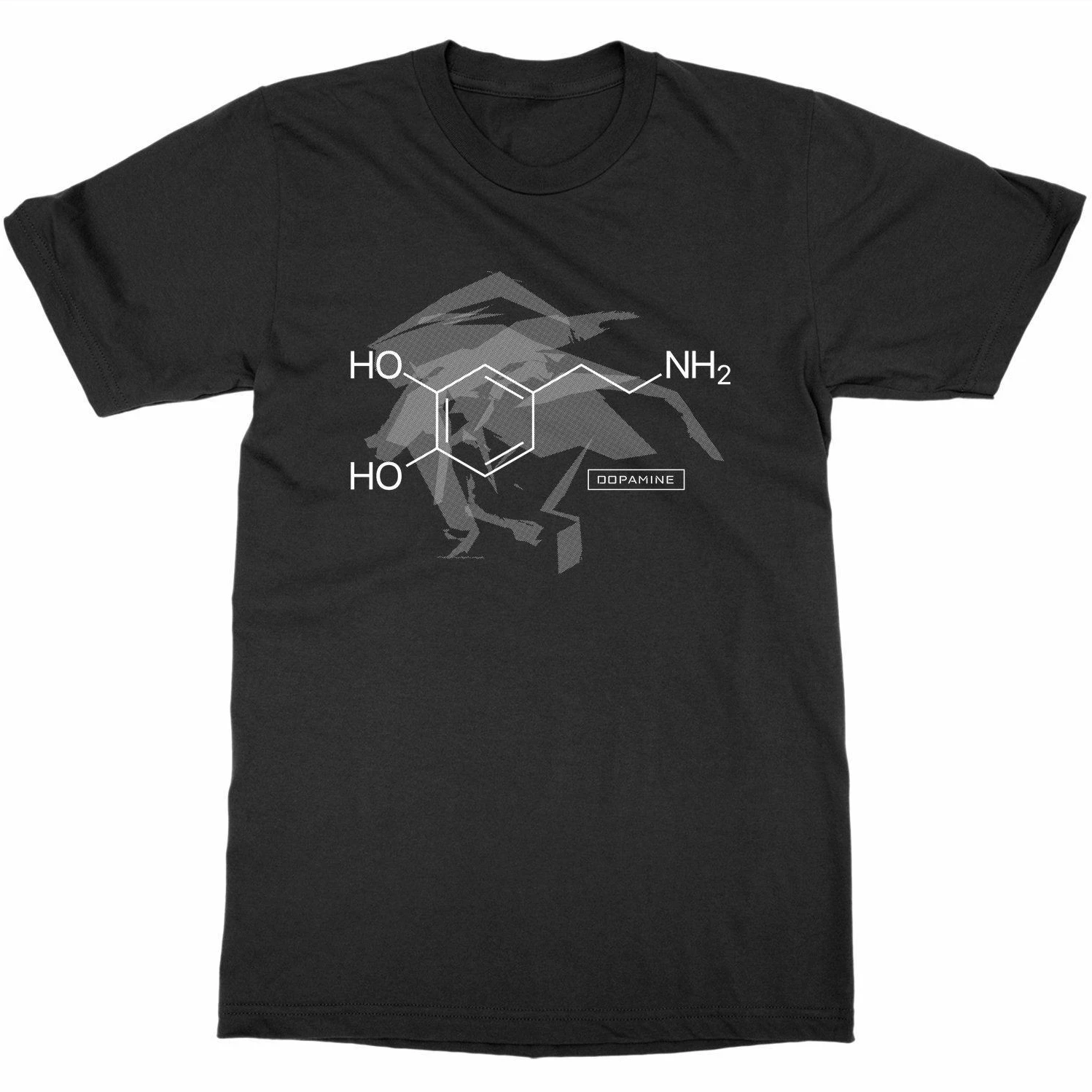 

Neuro Hormone Drug Dopamine Molecule Chemistry Molecule Diagram T Shirt 100% Cotton Short Sleeve O-Neck Casual T-shirts New