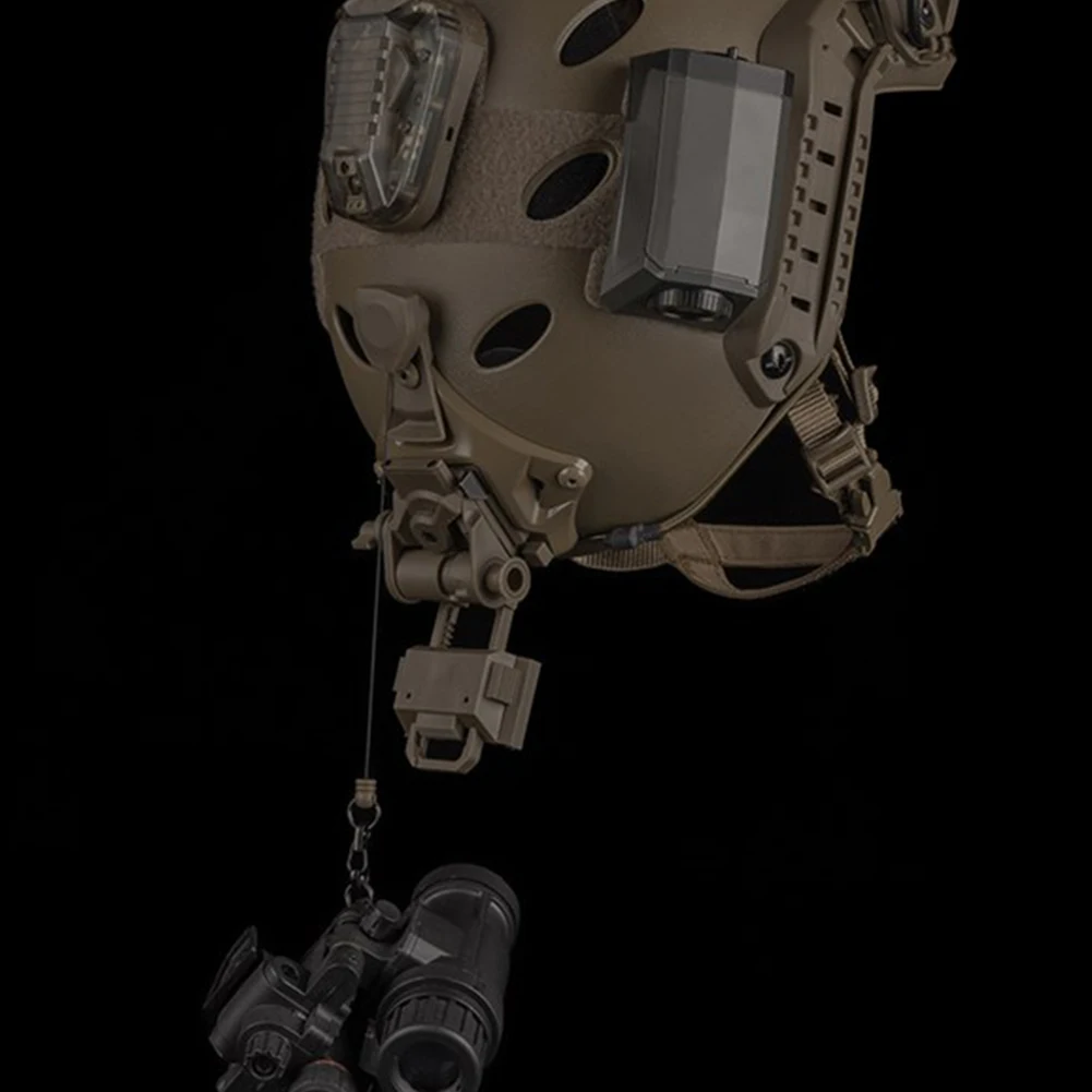 헬멧 VAS NVG 베이스 랜야드 분실 방지 로프 NVG 마운트 안전 랜야드 (고정식 야간 투시경 모델용)