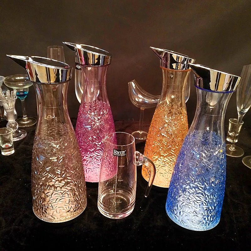 

Red Wine Dispenser Bar Champagne Dispenser Foreign Wine PC Juice Juice Dispensing Pot Light Emitting LED Wine Monitor