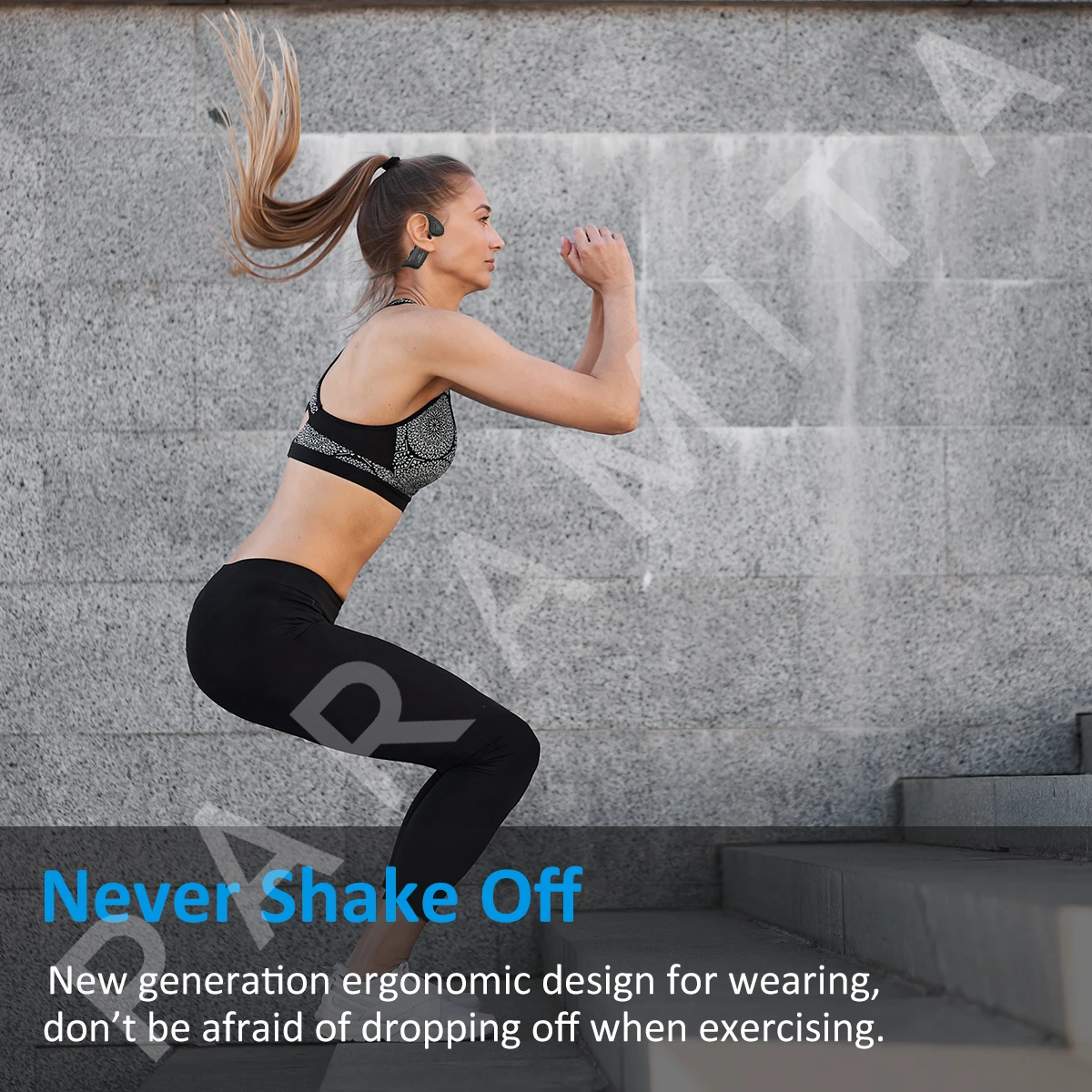 P8 Knochenschallkopfhörer, kabellos, Bluetooth 5.3, wasserdicht, Sport-Headset mit Mikrofon für Gaming, Training und Laufen_voghion.com