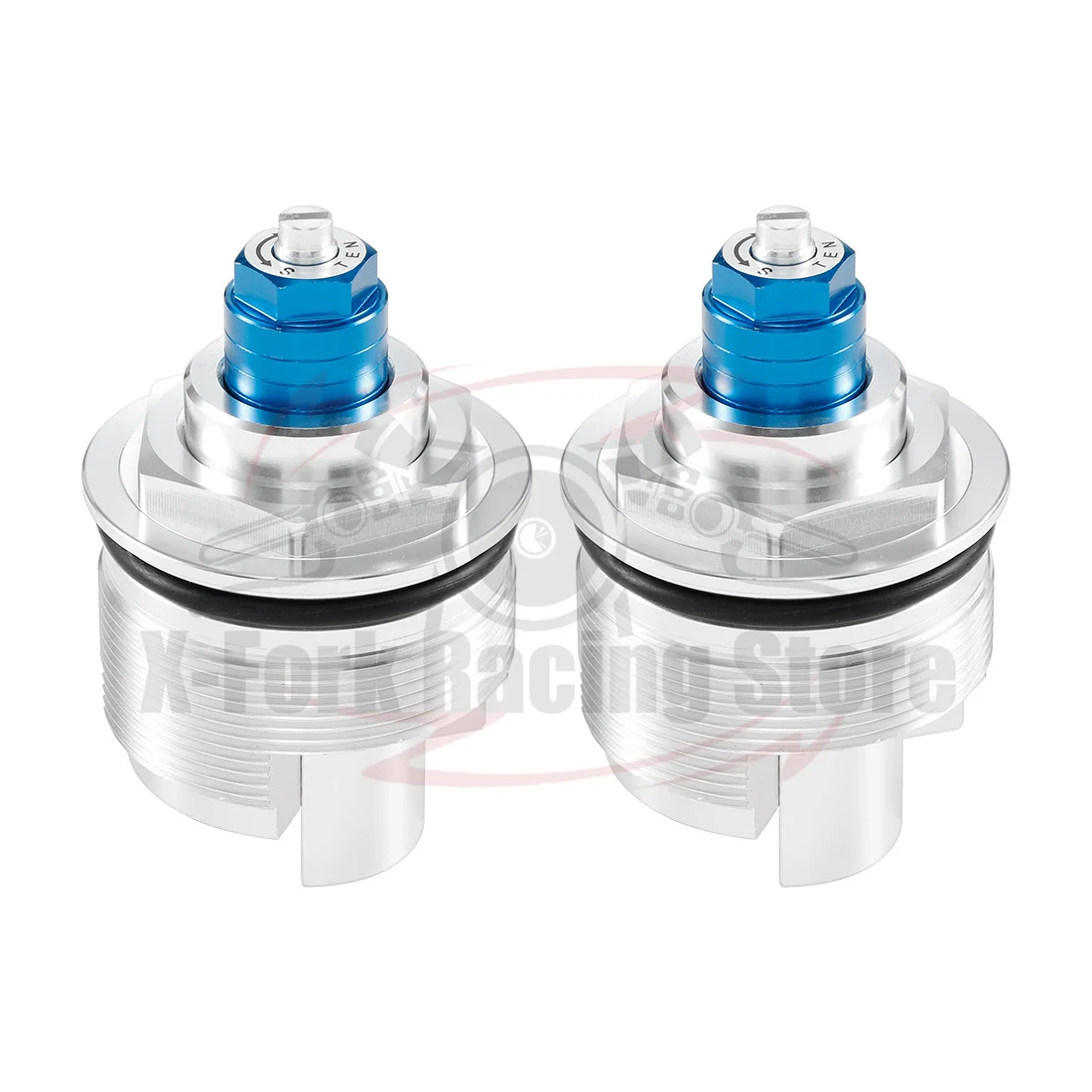 

Вилочные колпачки преднагрузки для Yamaha YZF R6 YZF-R6 2008-2015 2009 2010 2011 2012, передняя трубка, регулируемые вилочные болты, пара 13S-23111-00-00