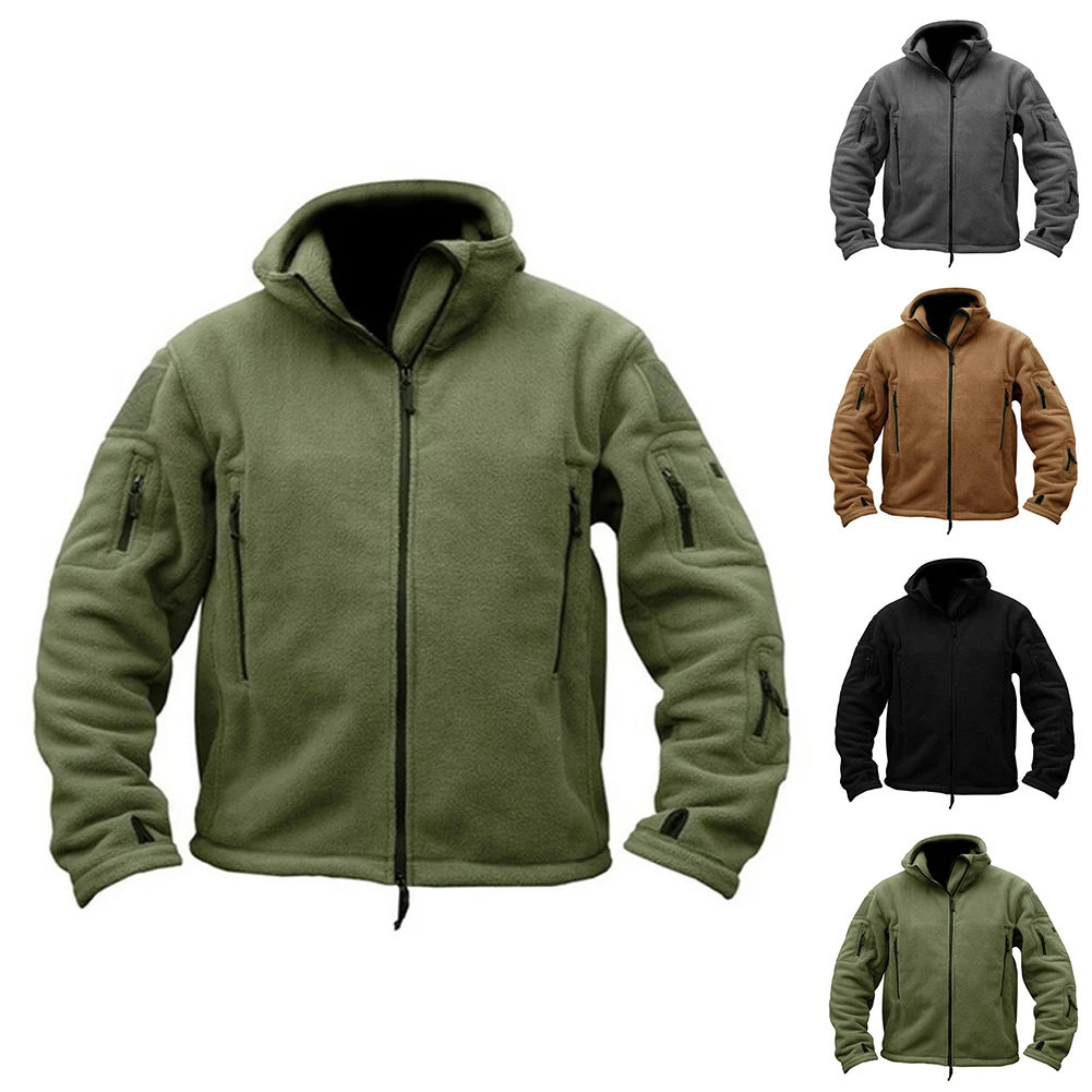 Рисунок 6 - Мужская Флисовая Куртка с капюшоном