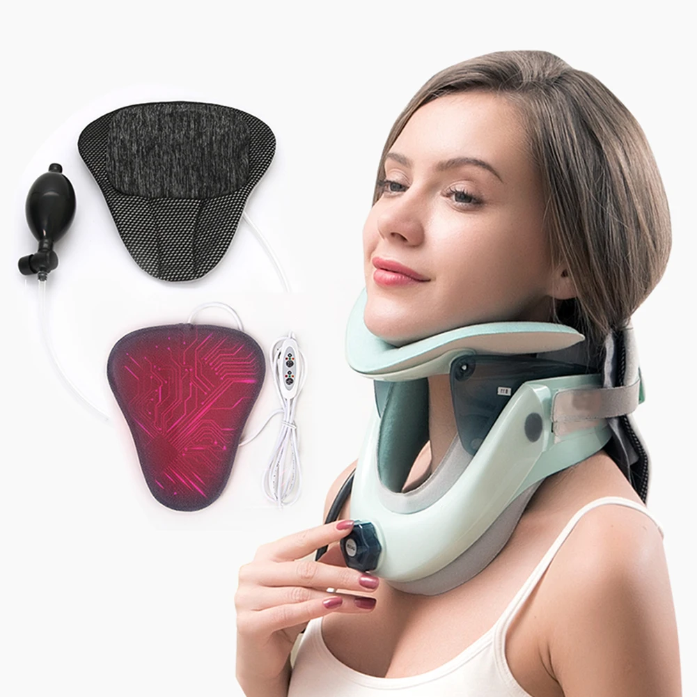 Neck Traction Device One Size Cervical Traction Device Knob Adjustment