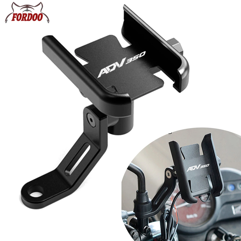 

Мотоциклетный держатель для телефона Аксессуары для Honda ADV350 ADV 350 ADV150 ADV-350 2021 2022 2023 GPS CNC алюминиевый держатель для мобильного телефона