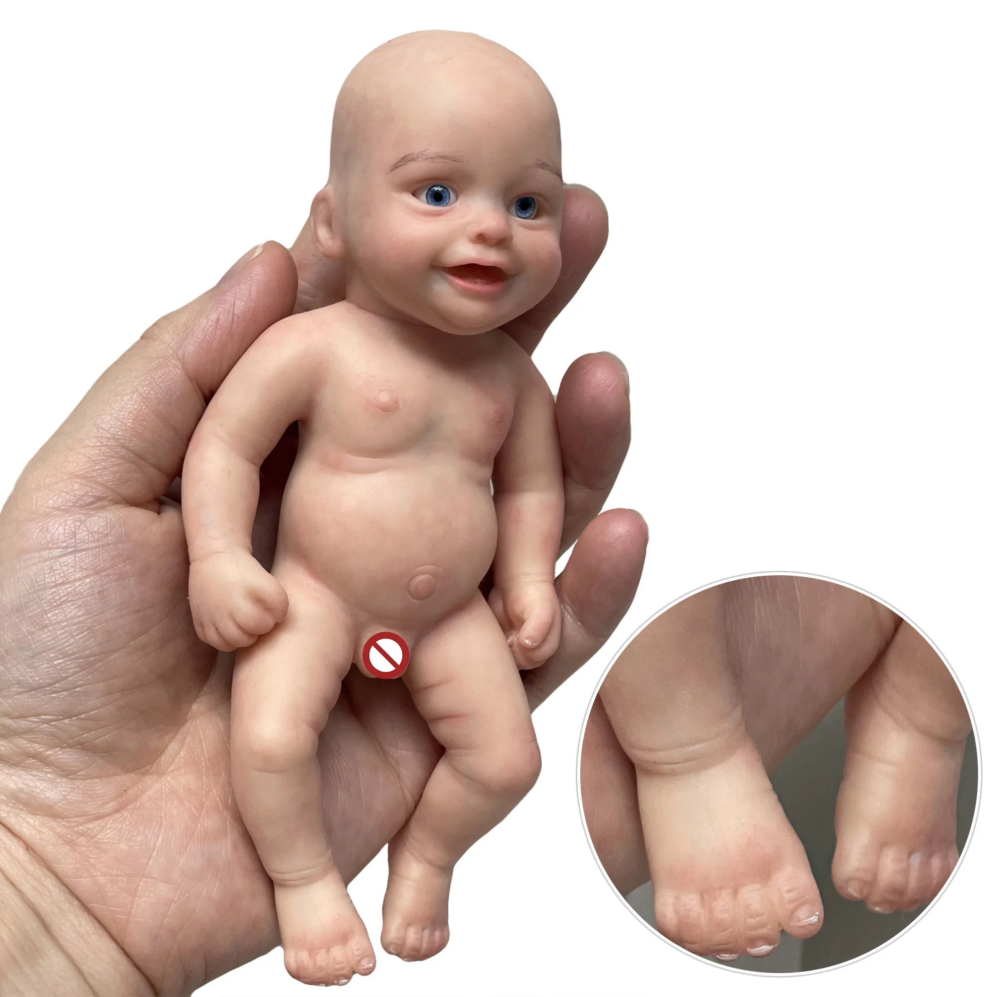 Lifelike Reborn Baby Wholesale Bebe Reborn Kуклы для девочек Boneca Bebe  Reborn 20 Inch Newborn Baby Painted Cute Doll - AliExpress