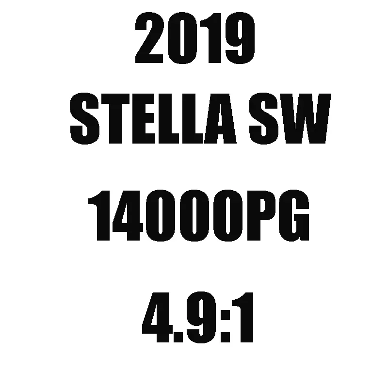 NEW 2019 Original Shimano Stella SW 8000HG 8000PG 10000PG 14000XG