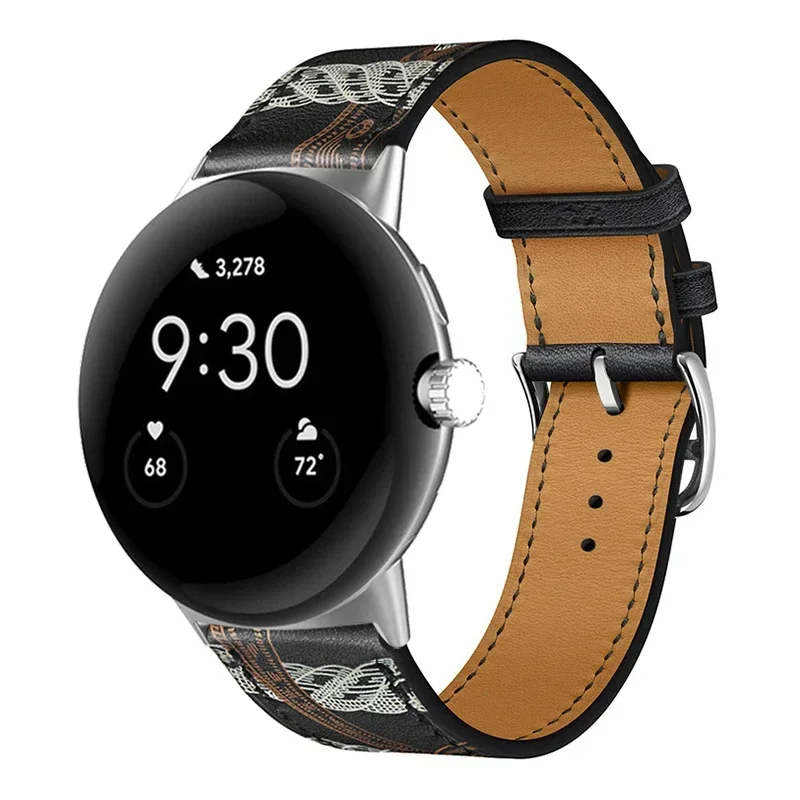Premium Leather Strap for Smartwatch – Elegant Wristband Accessory