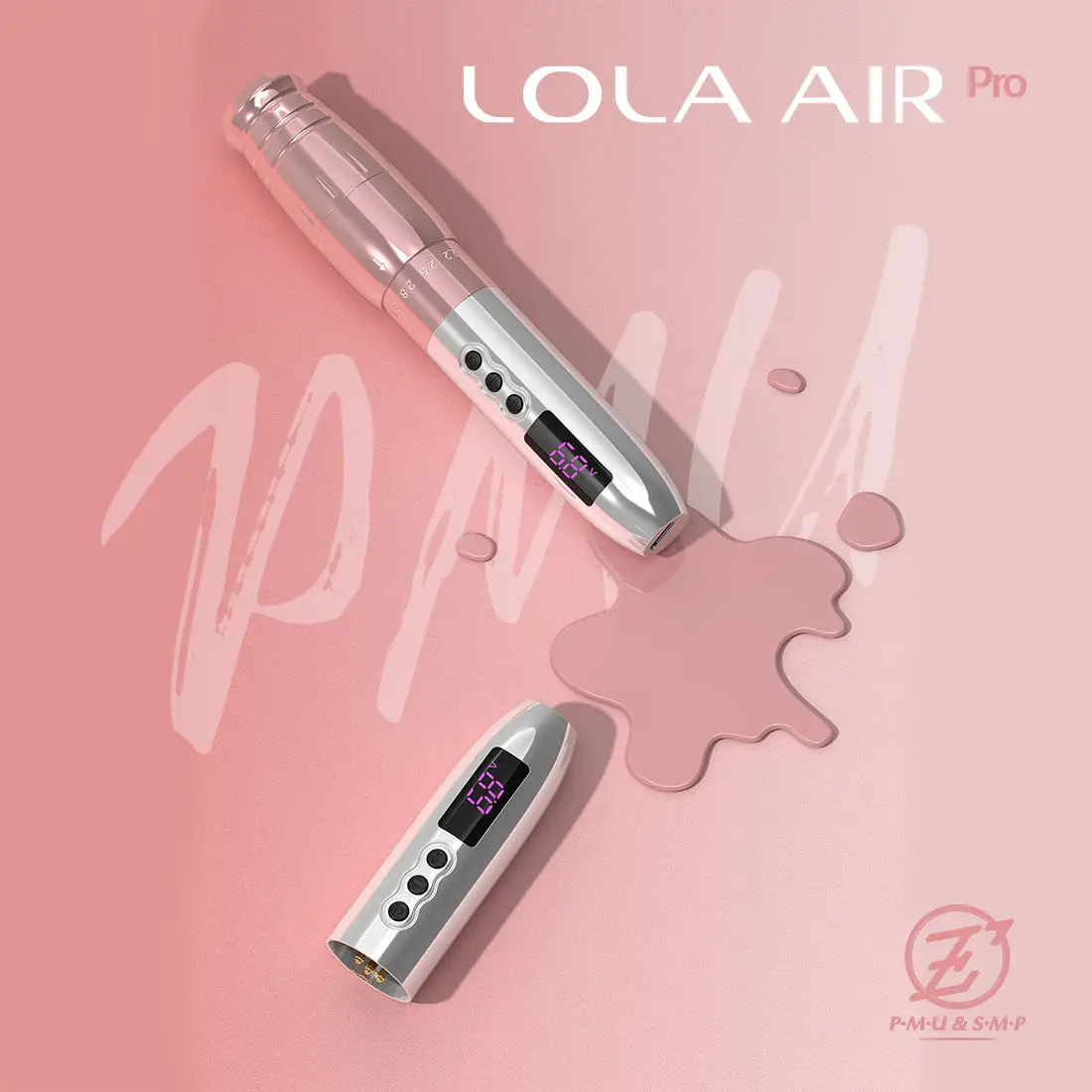 LOLA AIR Pro Wireless Battery Permanent Makeup Pen Machine for Micropigment Eyebrows Eyeliner Lips Microblading Hair Scalp