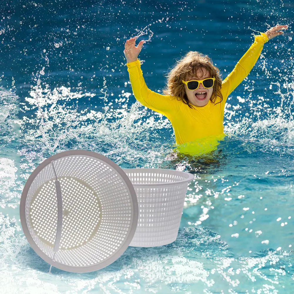Above Ground Pool Skimmer Basket Remove Leaves Debris Plastic Skimmer Filter Basket for Swimming Pool Cleaning Tools Accessories