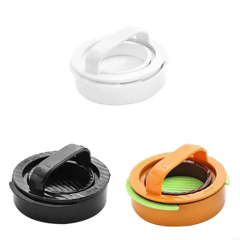 X7XD Burger Patty Press Dishwasher Safe Hamburger Maker for Beef and Minced Home Cooking Gadget BBQ Party Accessory