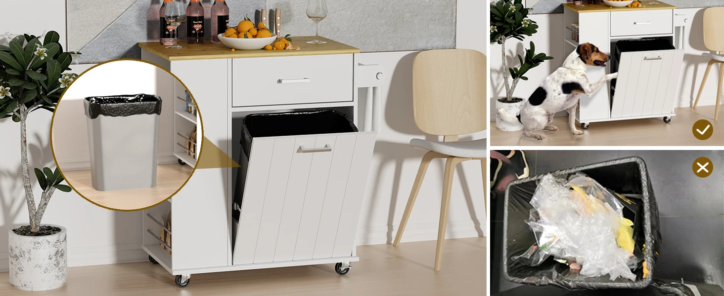 rolling kitchen island