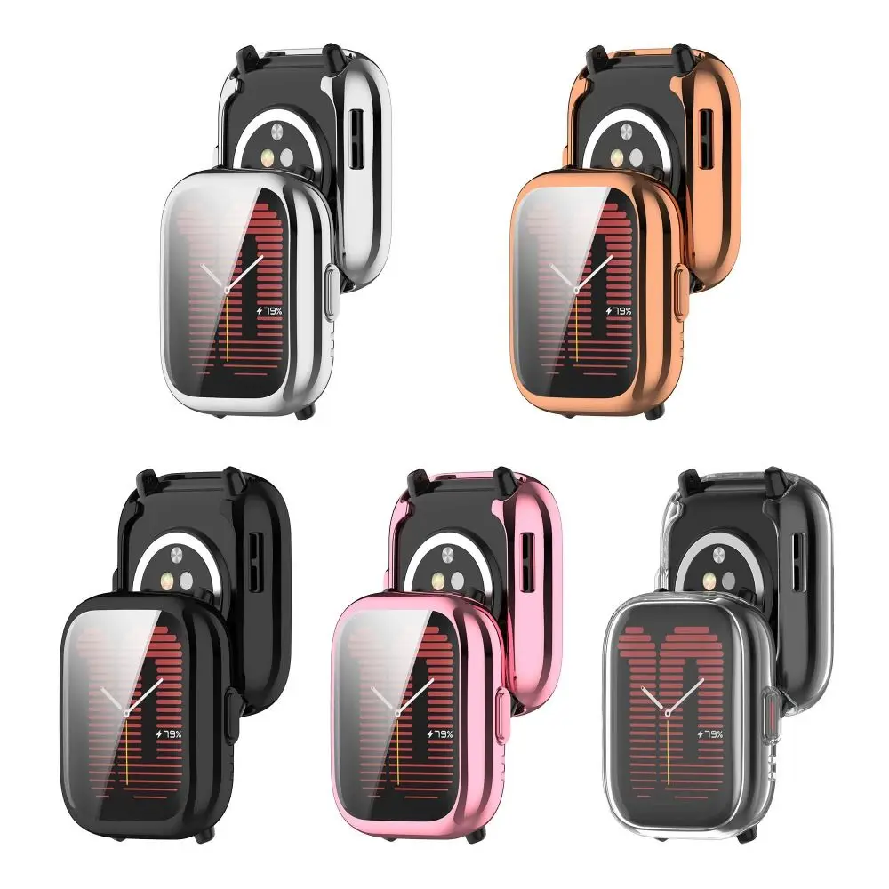 Full Cover TPU Case Screen Protector for Amazfit Active Smart Watch