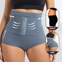 Femmes sans couture taille haute Cincher culotte slips forte Compression Faja Shaperwear ventre contrôle corps Shaper ventre façonnage 6