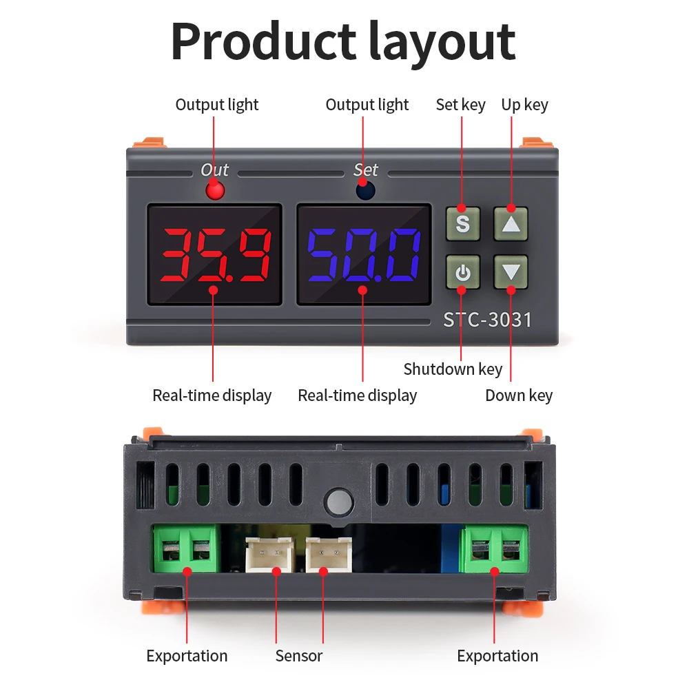    Ʈѷ,   跮  µ , STC-3029 STC-3030 STC-3031 AC110V-220V, 1500W