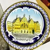12CM European American TV Restaurant Background Wall Decoration Ceramic Plate Mediterranean Home Decor Tourist Souvenir Sunchamo 2