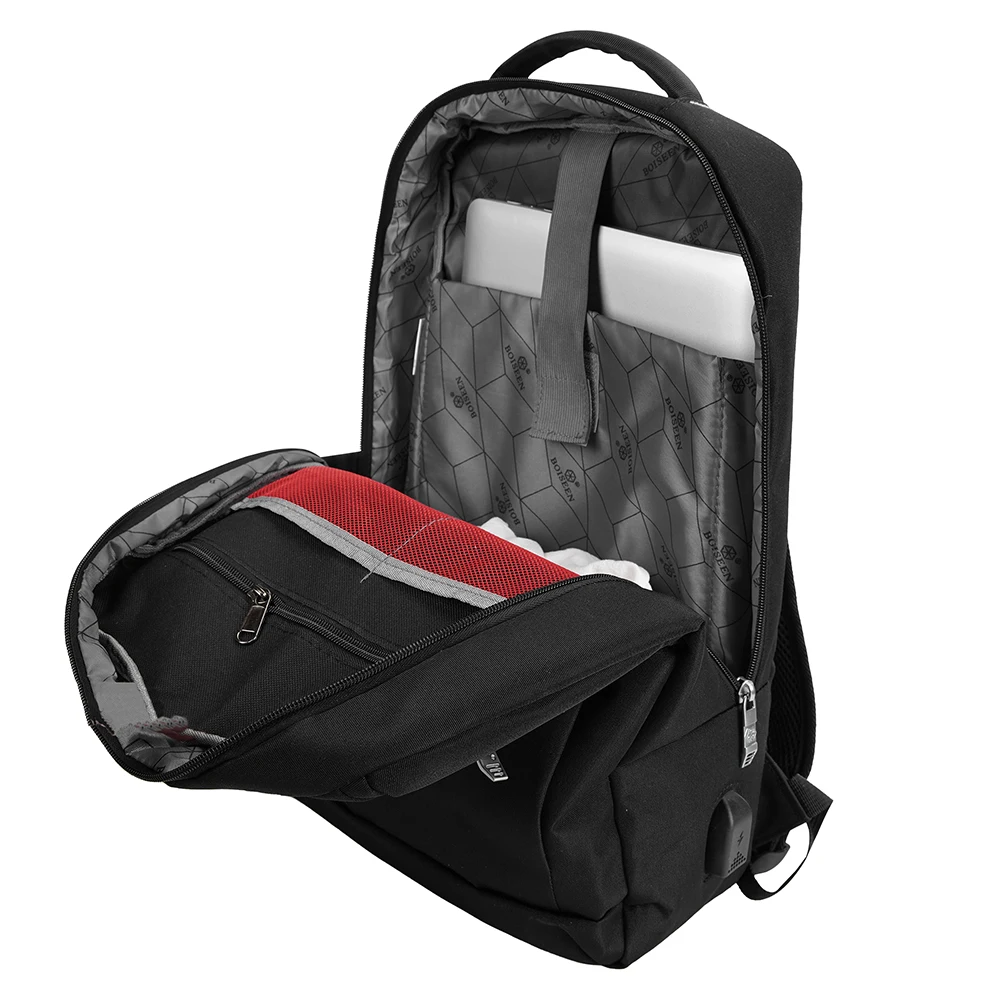 1Pcs Men's Large-Capacity Backpack, Laptop Business Backpack, Wear-Resistant and Durable Travel Backpack