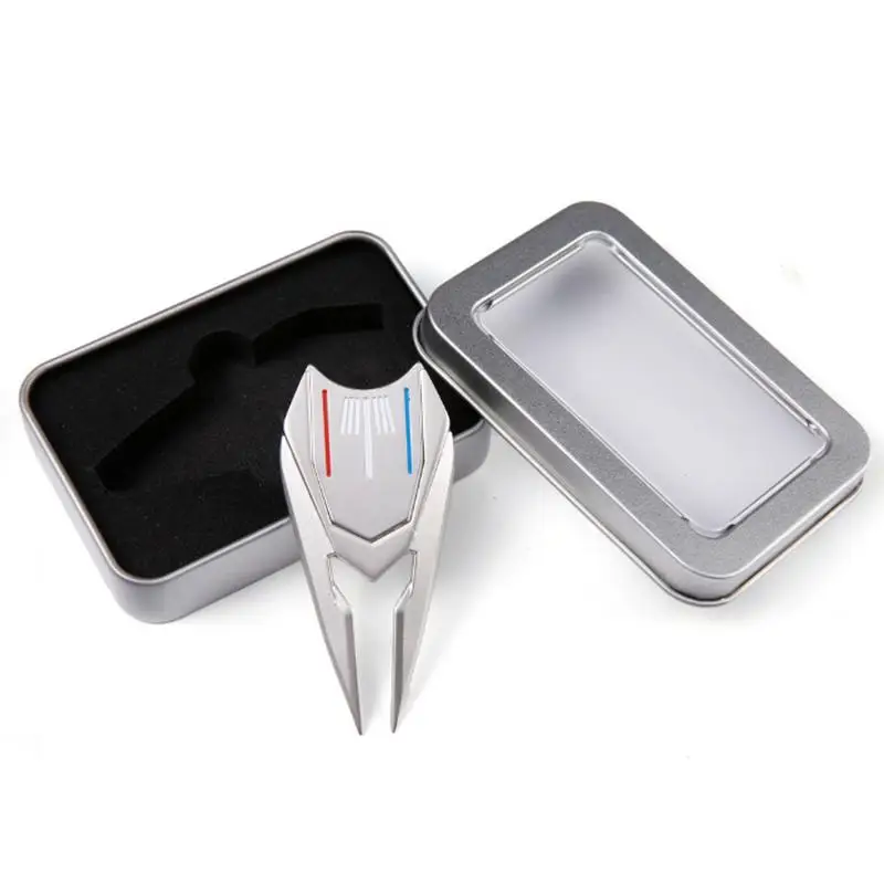 Golf Tool Divot Ball Retriever Tool Golf Alloy Ball Line Marker Multifunctional Tools Accessories Divot