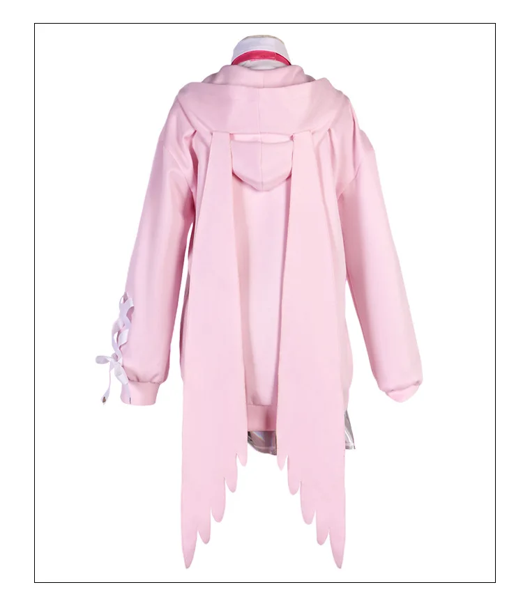 Needy Streamer Overload Ame KAngel Cosplay Hoodie Costume for Women (Unofficial)
