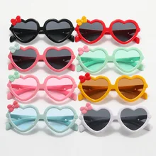 

Cute Heart Sunglasses Butterfly Decorative Glasses Novelty Costume Party Carnival Glasses Hawaiian Holiday Deco Kids Photo Props