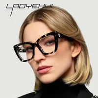 Retro Thick Frame Myopia Glasses for Women Cat Eye Anti Blue Light Reading Eyeglasses Prescription Eyewear Diopter 0 -To -600 1