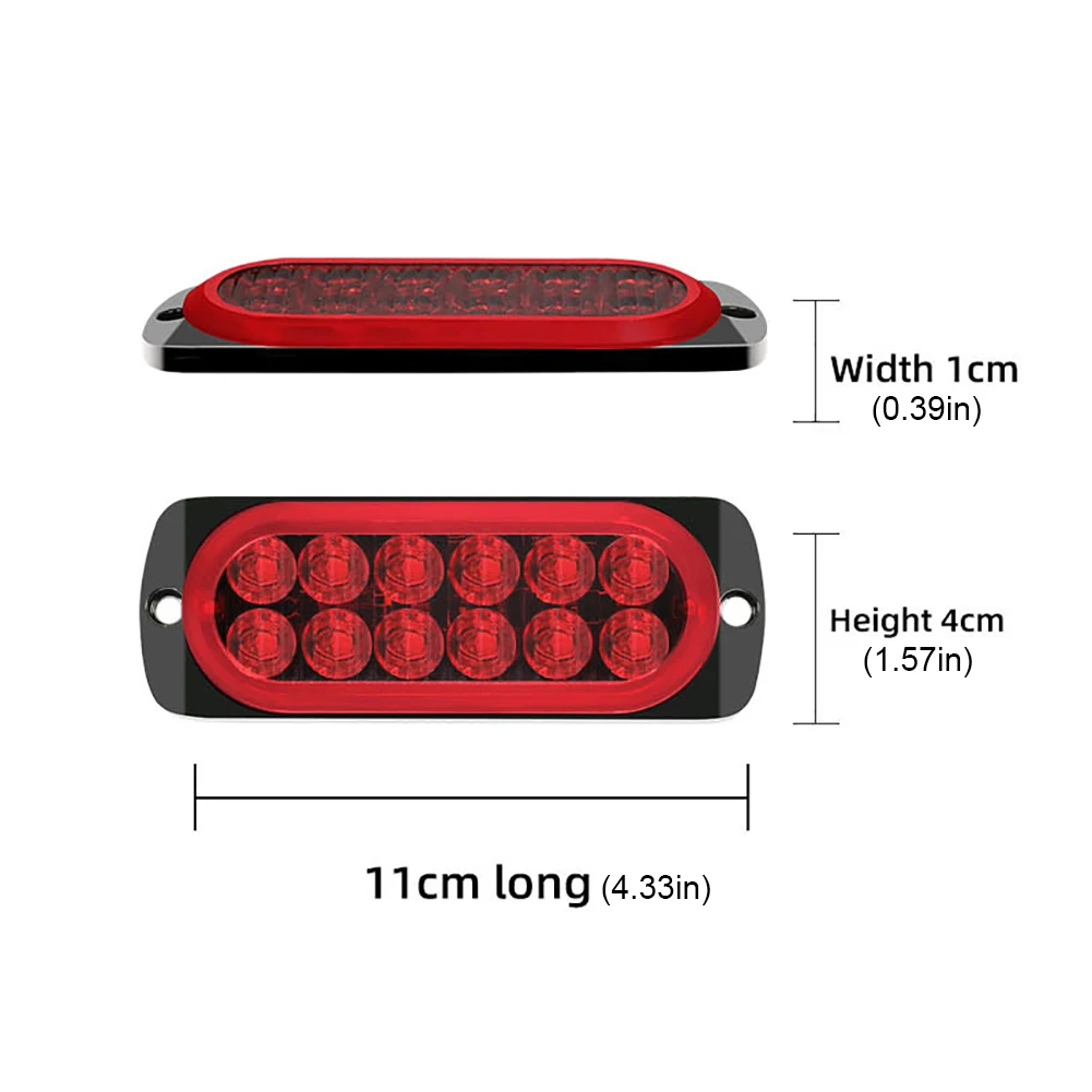 Auto Strobe blinkende Windschutz scheibe Lampe 12led rot/blau Polizei  führte Blinker Notfall warnlicht 12v 12w - AliExpress